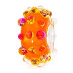 Elfbeads Sunny Orange Dewdrops  glass Bead by The Alternative Bead. Your official Elfbeads Retailer from Germany