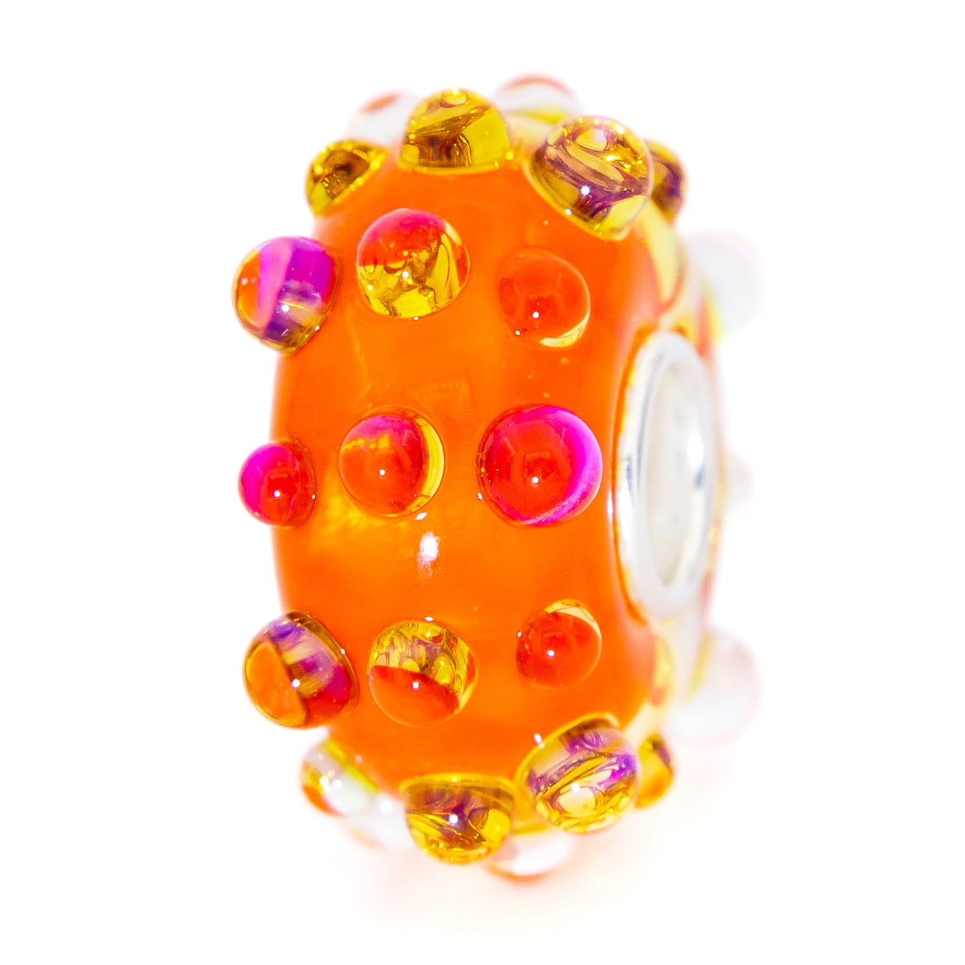 Elfbeads Sunny Orange Dewdrops  glass Bead by The Alternative Bead. Your official Elfbeads Retailer from Germany