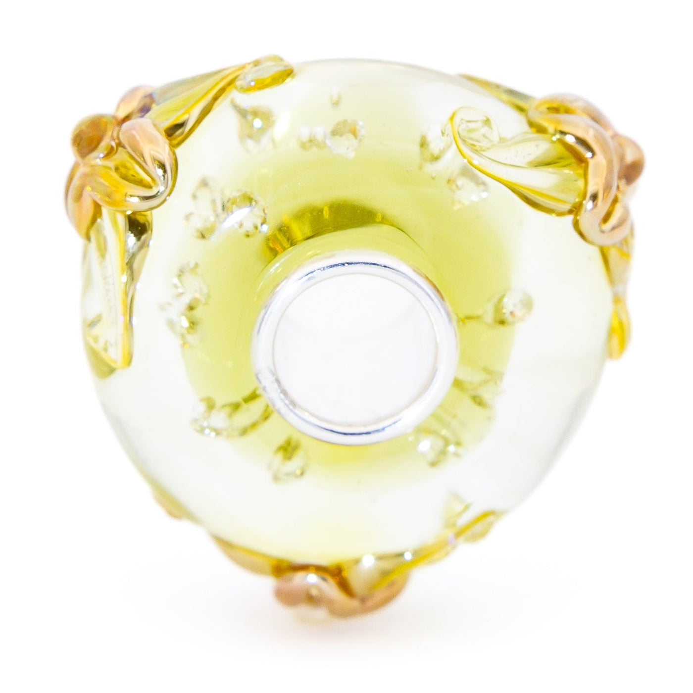 Elfbeads Sunshine Gold Lilies Monroe  glass Bead by The Alternative Bead. Your official Elfbeads Retailer from Germany