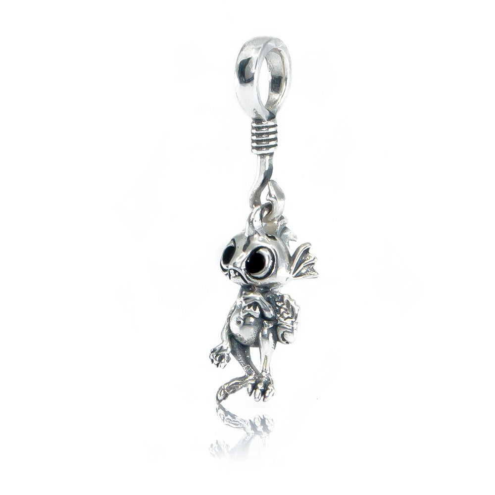 Aurora Charm Swampy the Creature from the Misty Lagoon silver sterling-silver Dangle by The Alternative Bead. Your official Aurora Charm Retailer from Germany