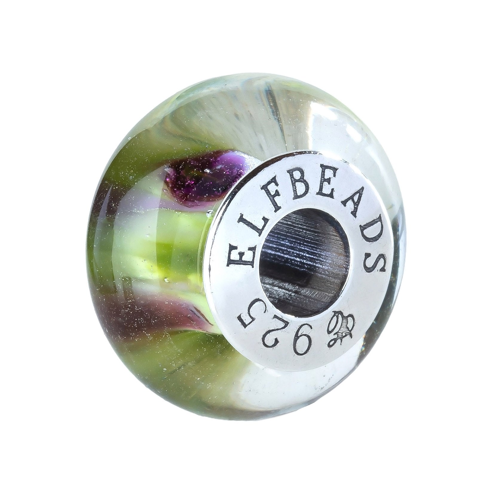 Elfbeads Swamp Jelly  glass Bead by The Alternative Bead. Your official Elfbeads Retailer from Germany