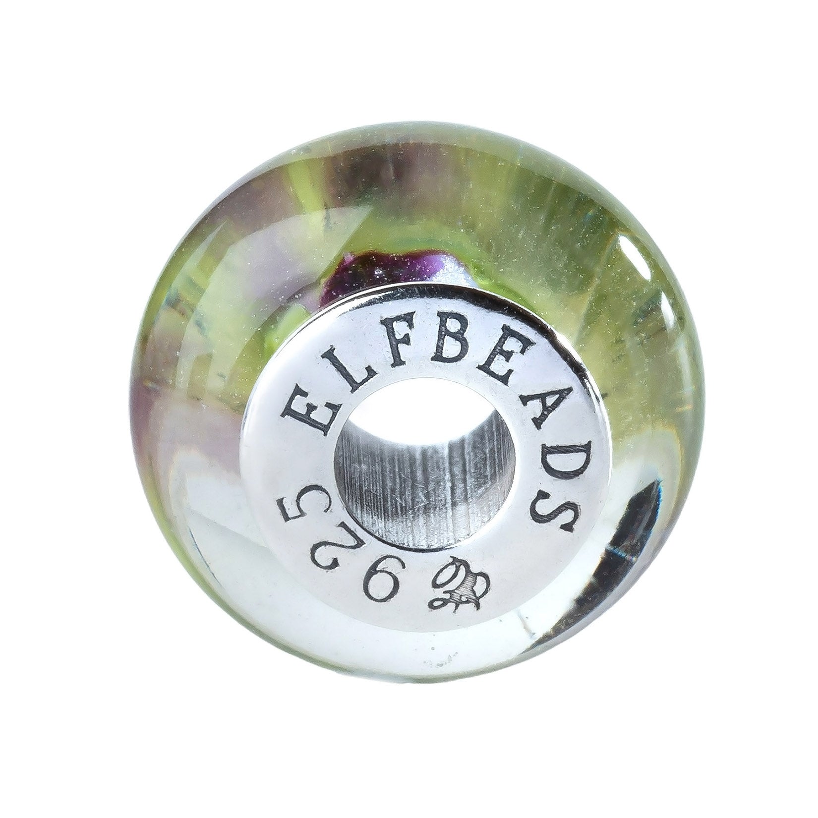  Elfbeads Swamp Jelly Charm by The Alternative Bead 