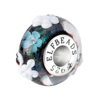 Elfbeads Swan Enchanted Sonata blue glass Bead by The Alternative Bead. Your official Elfbeads Retailer from Germany