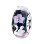 Elfbeads Swan Moonlight Sonata purple glass Bead by The Alternative Bead. Your official Elfbeads Retailer from Germany