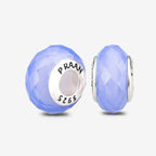 Praan Sweet Lavender Crystal Stopper Charms blue crystal Stopper by The Alternative Bead. Your official Praan Retailer from Germany