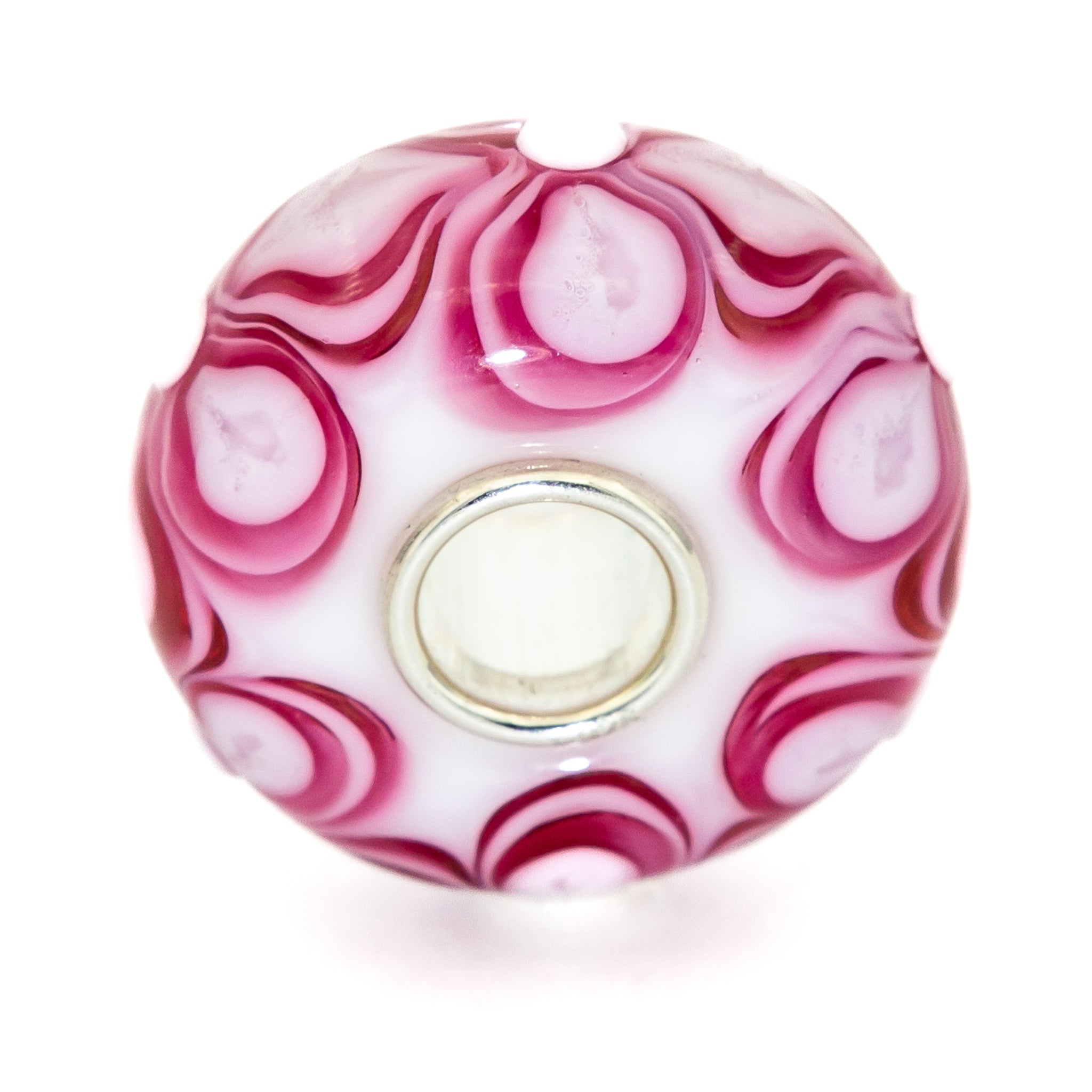 Elfbeads Sweet Tripetual pink glass Bead by The Alternative Bead. Your official Elfbeads Retailer from Germany