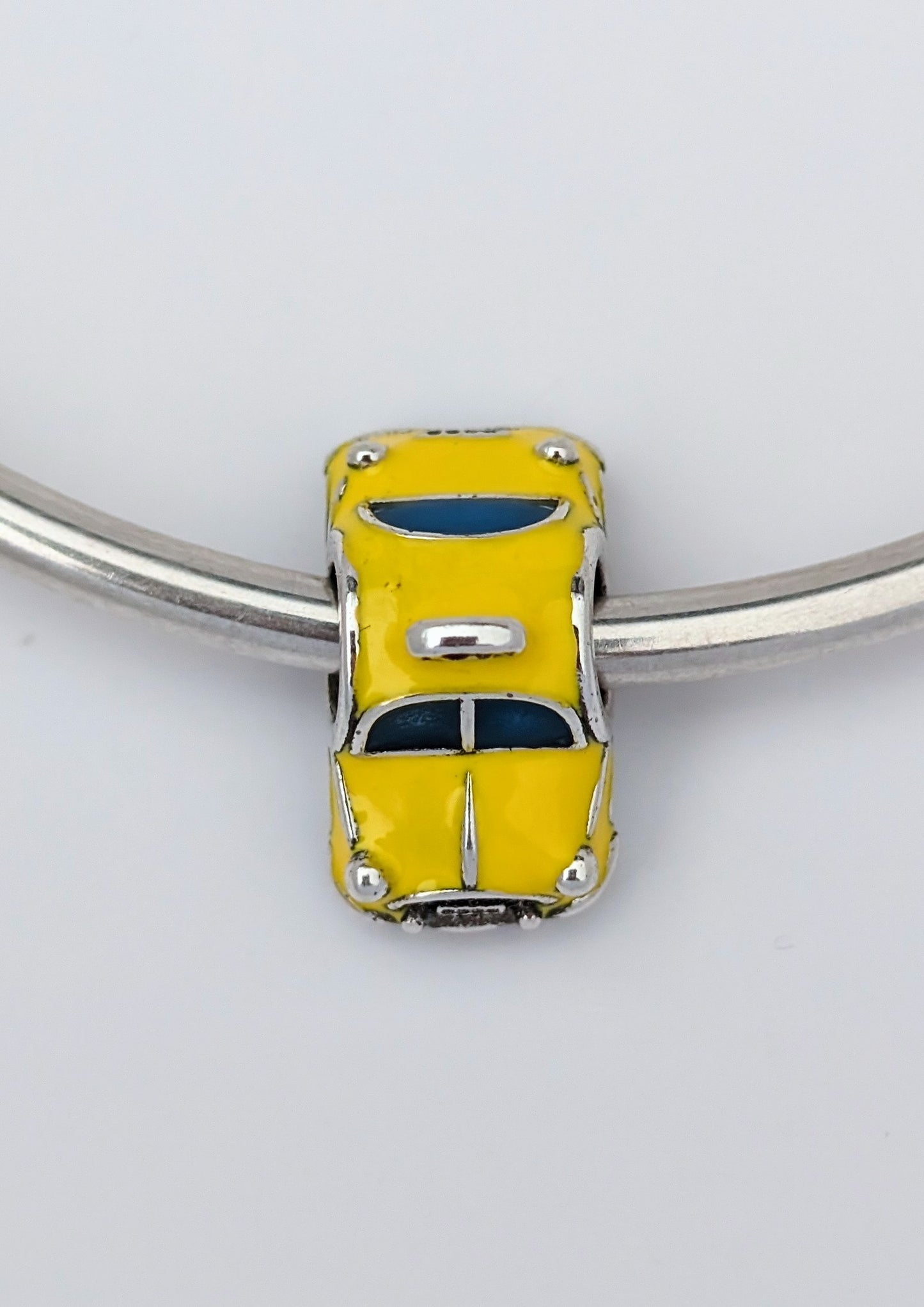 Yellow Car Charm