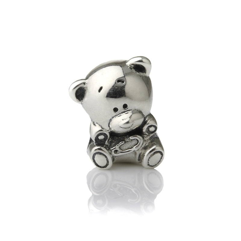 Aurora Charm Boo the Baby Bear Charm silver sterling-silver Bead by The Alternative Bead. Your official Aurora Charm Retailer from Germany