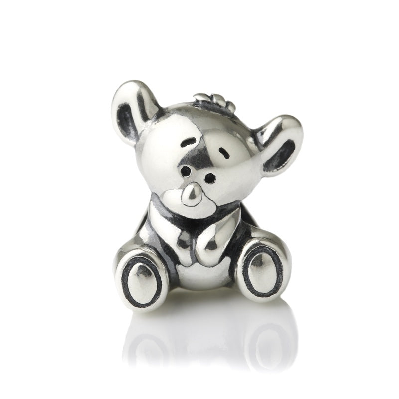 Aurora Charm Aussie Koala Bear Charm silver sterling-silver Bead by The Alternative Bead. Your official Aurora Charm Retailer from Germany