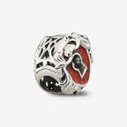 Praan The Fantastic Sherlock Holmes Lock Charm silver; brown sterling-silver; enamel Bead by The Alternative Bead. Your official Praan Retailer from Germany