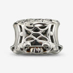 Praan The Fantastic Sherlock Holmes Lock Charm silver; brown sterling-silver; enamel Bead by The Alternative Bead. Your official Praan Retailer from Germany