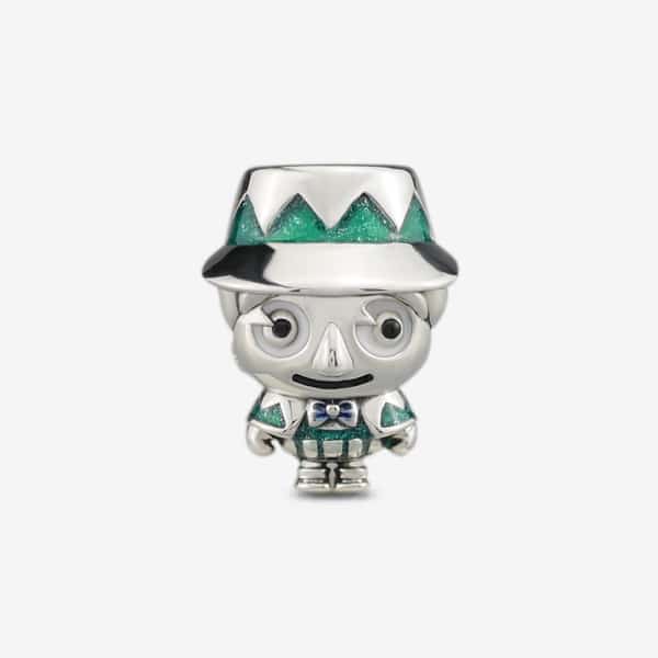 Praan The Great Oz Charm: Wizard & Machine silver; green sterling-silver; enamel Bead by The Alternative Bead. Your official Praan Retailer from Germany