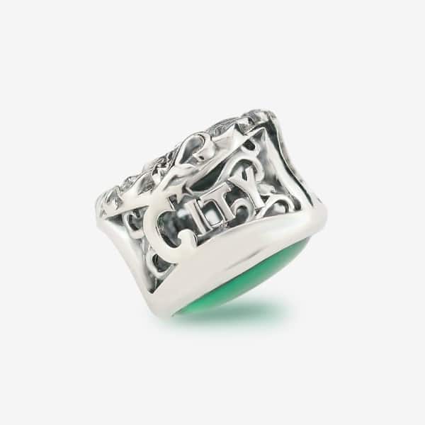 Praan The Wizard of OZ Charm silver; green sterling-silver Bead by The Alternative Bead. Your official Praan Retailer from Germany