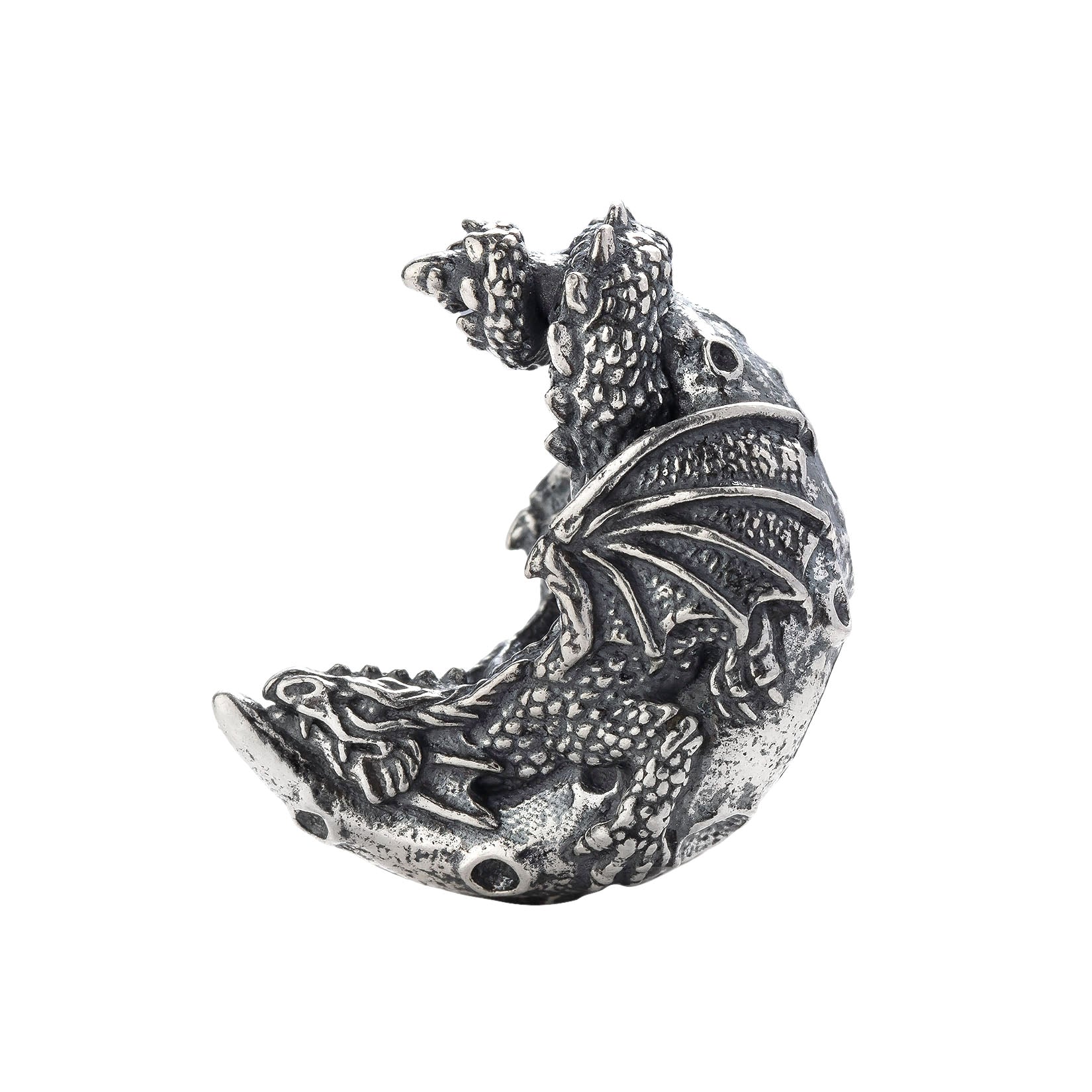 Elfbeads The Crescent Dragon silver sterling-silver Bead by The Alternative Bead. Your official Elfbeads Retailer from Germany
