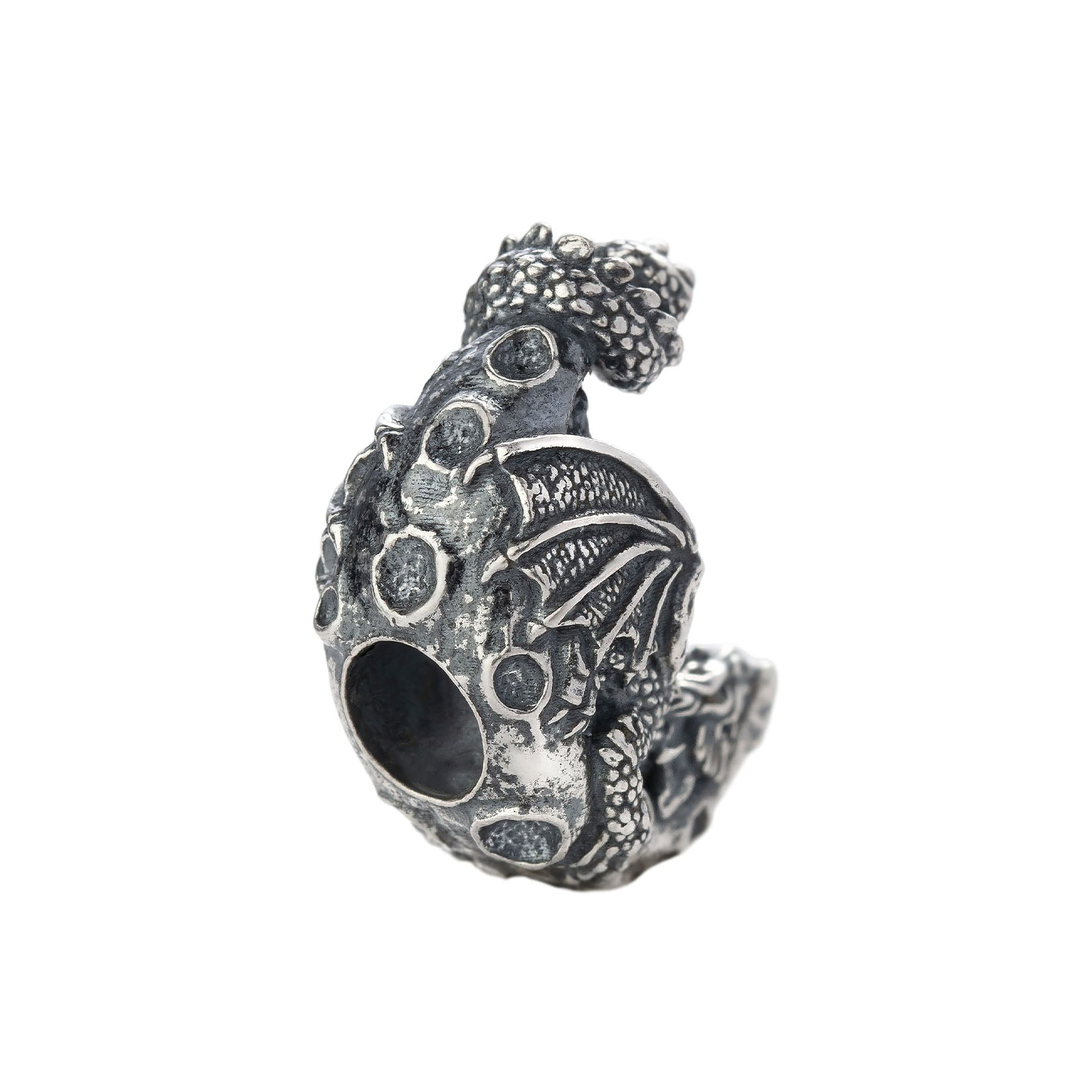 Elfbeads The Crescent Dragon silver sterling-silver Bead by The Alternative Bead. Your official Elfbeads Retailer from Germany