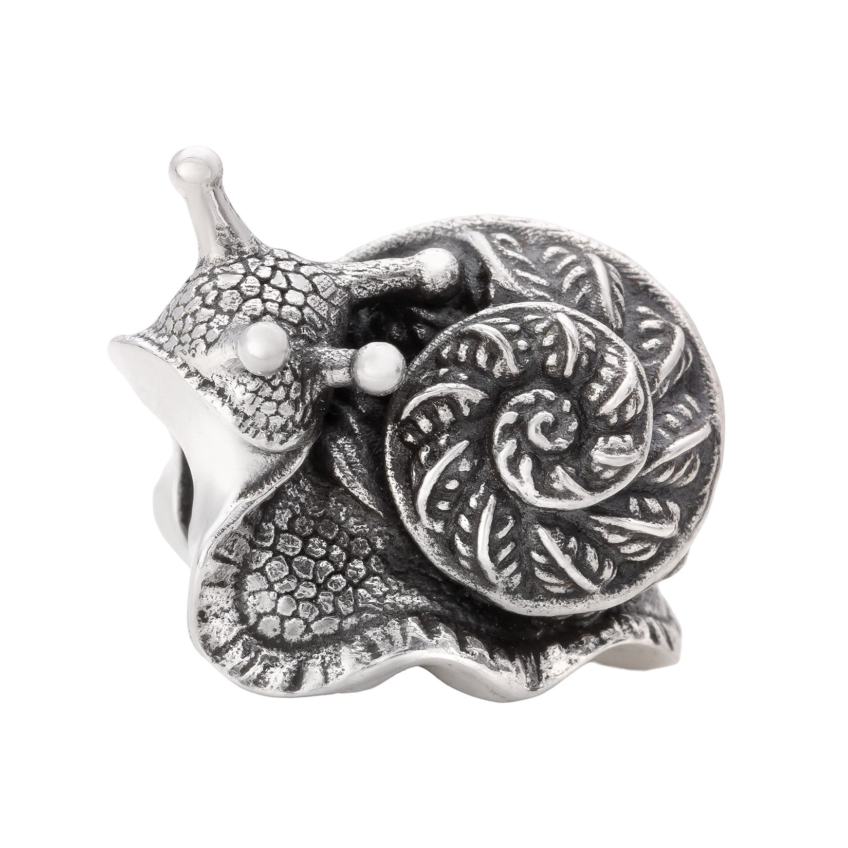 Elfbeads The Fern Snail Guardian silver sterling-silver Bead by The Alternative Bead. Your official Elfbeads Retailer from Germany