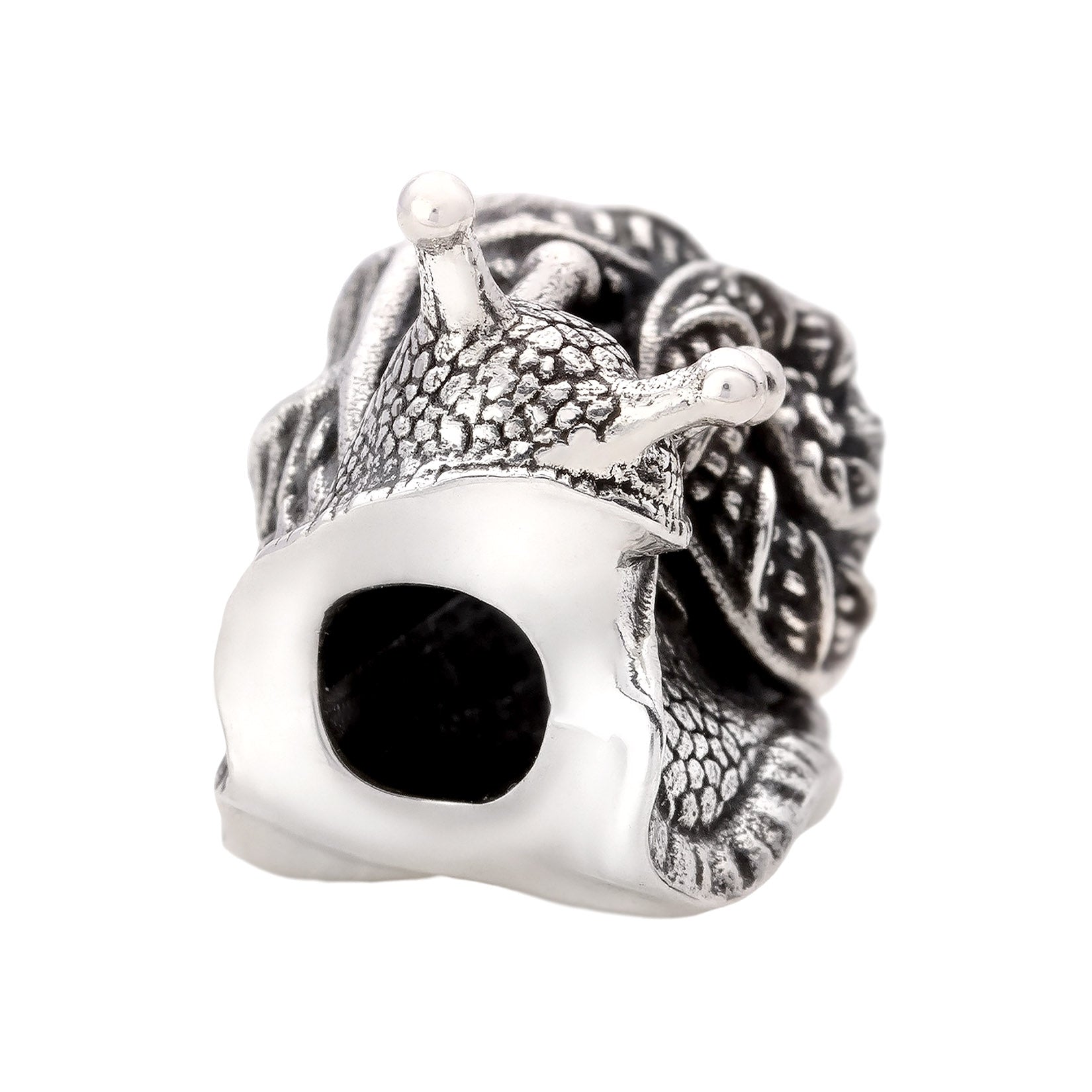 Elfbeads The Fern Snail Guardian silver sterling-silver Bead by The Alternative Bead. Your official Elfbeads Retailer from Germany