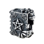 Elfbeads The Necronomicon silver sterling-silver Bead by The Alternative Bead. Your official Elfbeads Retailer from Germany