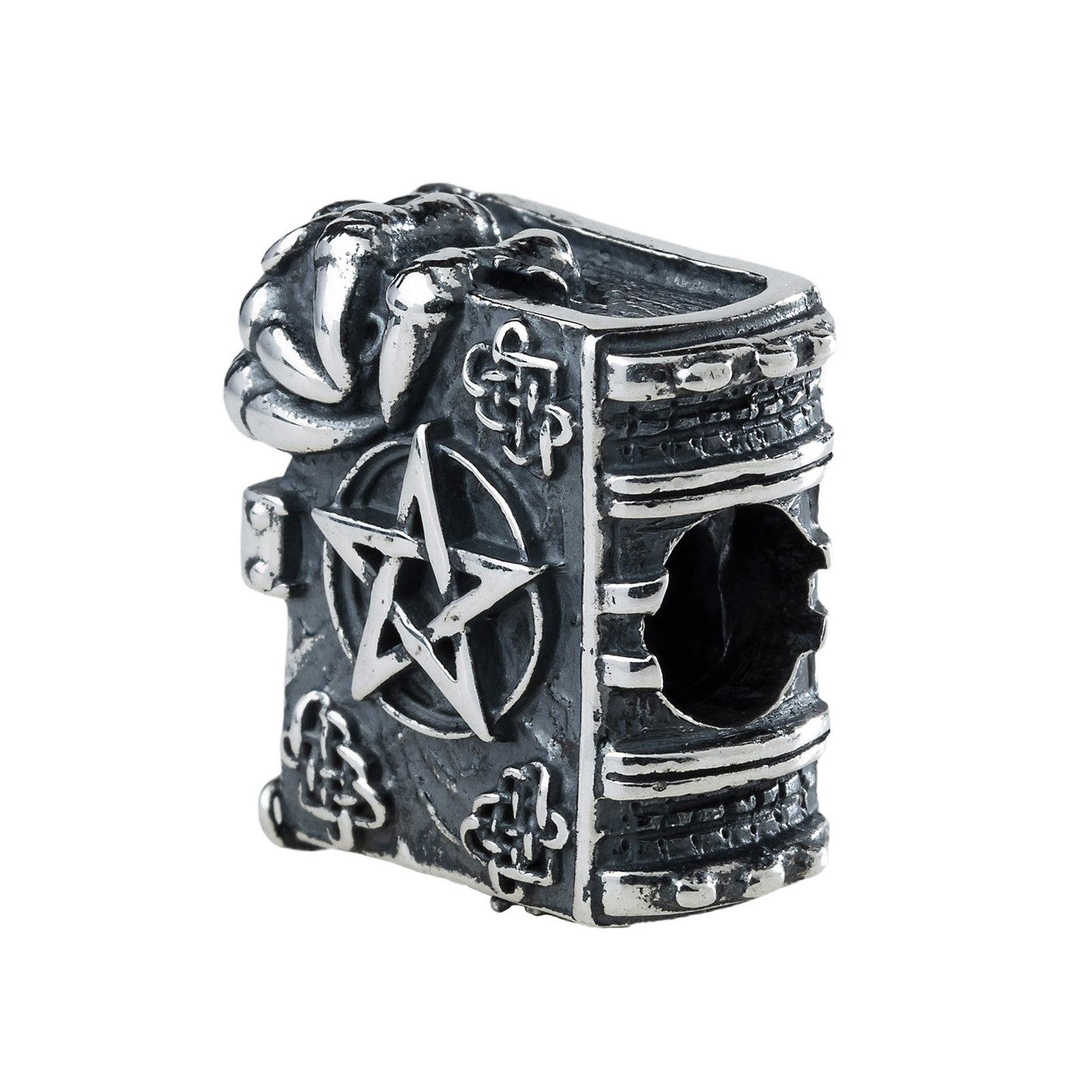 Elfbeads The Necronomicon silver sterling-silver Bead by The Alternative Bead. Your official Elfbeads Retailer from Germany