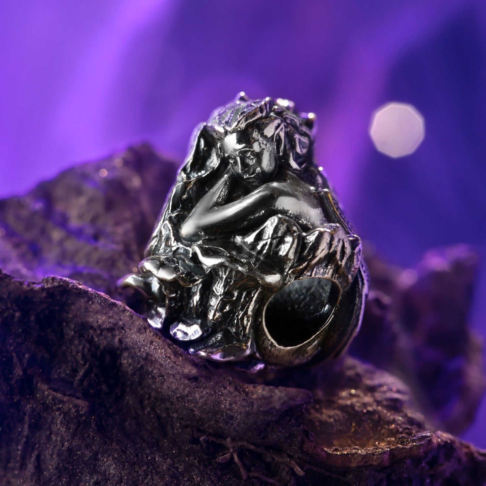 Elfbeads The Sleeping Fairy silver sterling-silver Bead by The Alternative Bead. Your official Elfbeads Retailer from Germany