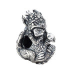 Elfbeads The Wood Dragon silver sterling-silver Bead by The Alternative Bead. Your official Elfbeads Retailer from Germany