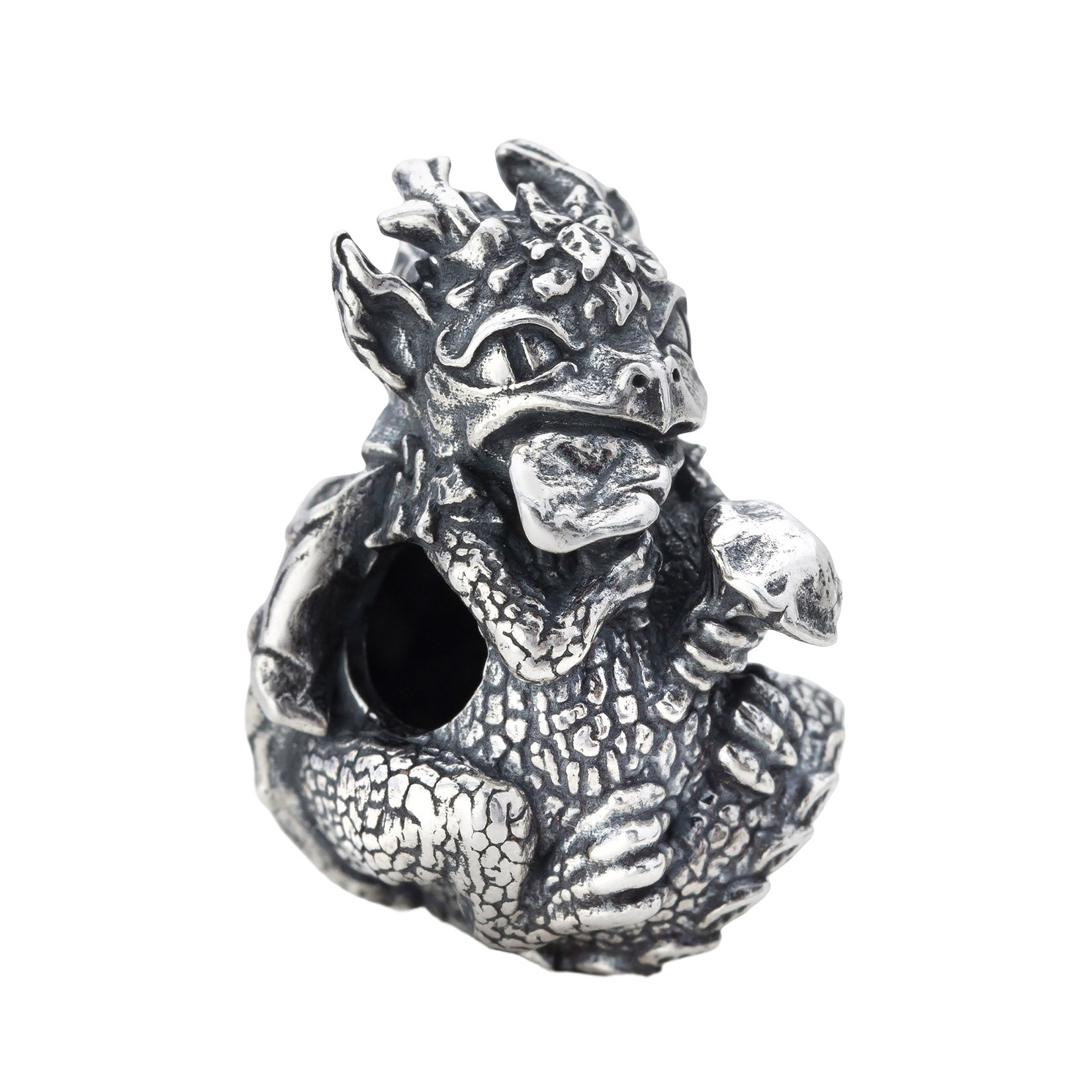 Elfbeads The Wood Dragon silver sterling-silver Bead by The Alternative Bead. Your official Elfbeads Retailer from Germany