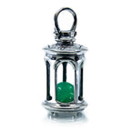 Aurora Charm The Ecto Hunt Lantern Charm silver; green sterling-silver; glass Dangle by The Alternative Bead. Your official Aurora Charm Retailer from Germany