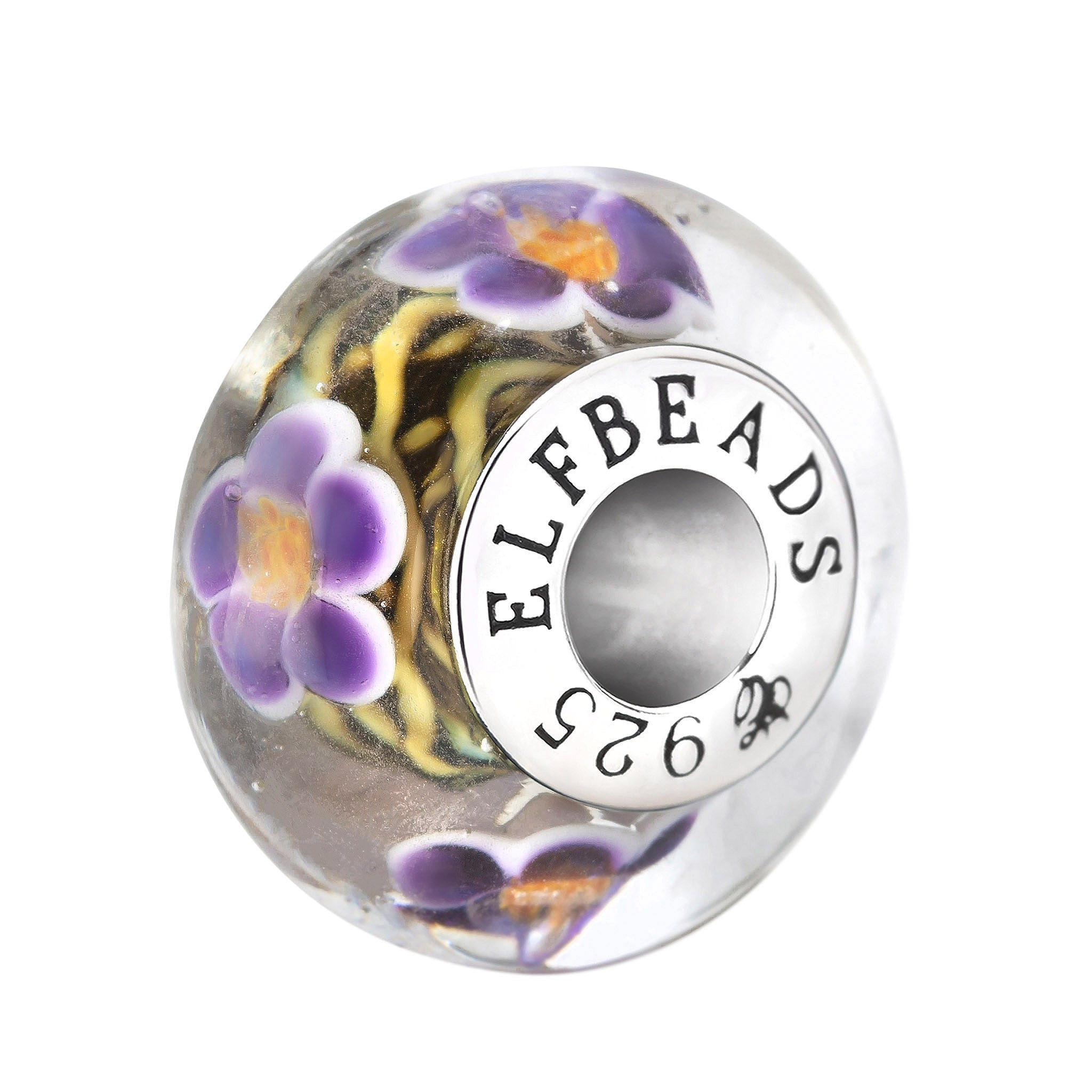 Elfbeads The Gift of Violet purple glass Bead by The Alternative Bead. Your official Elfbeads Retailer from Germany