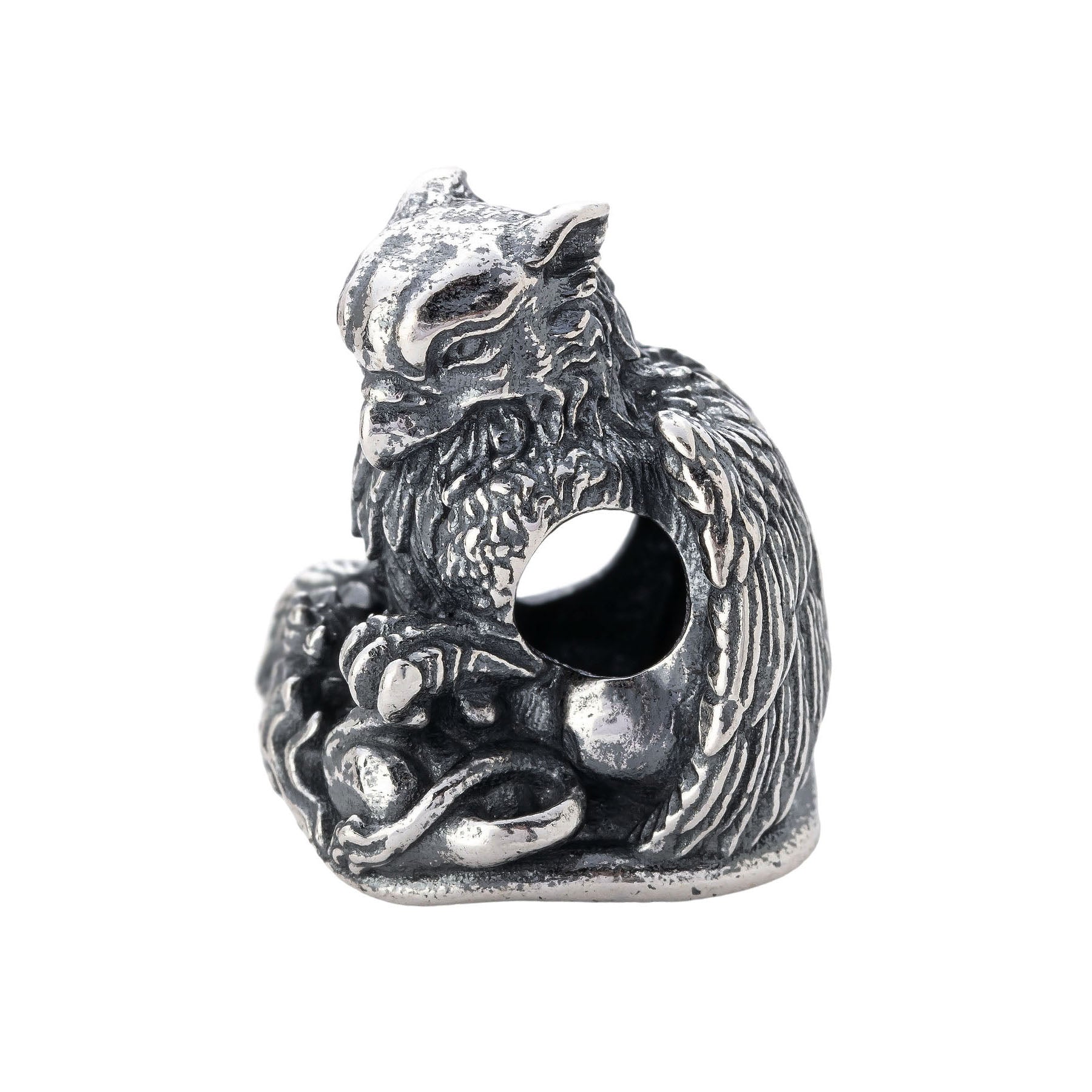 Elfbeads The Griffin Mother silver sterling-silver Bead by The Alternative Bead. Your official Elfbeads Retailer from Germany