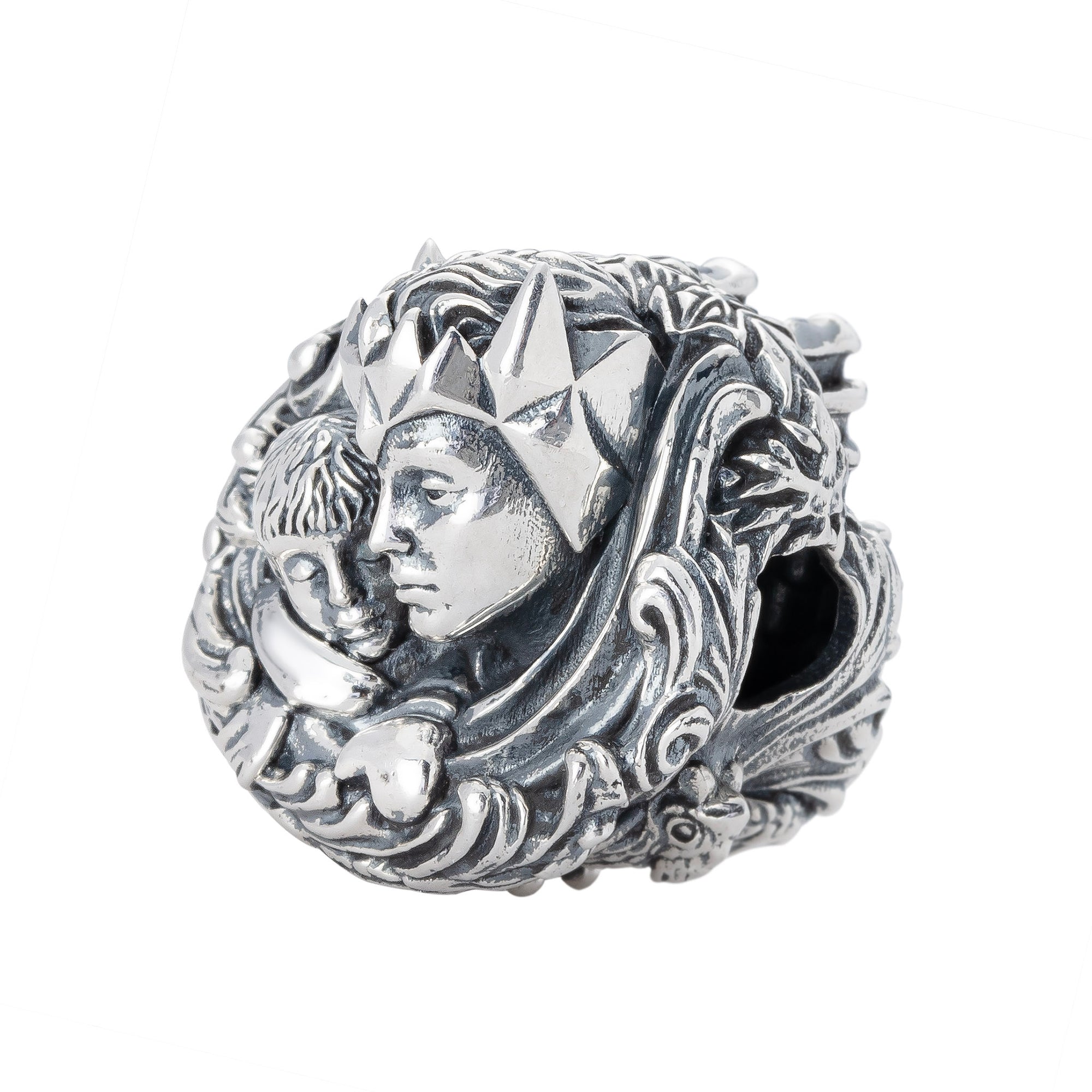 Elfbeads The Snow Queen silver sterling-silver Bead by The Alternative Bead. Your official Elfbeads Retailer from Germany