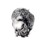 Elfbeads The Unicorns silver glass Bead by The Alternative Bead. Your official Elfbeads Retailer from Germany