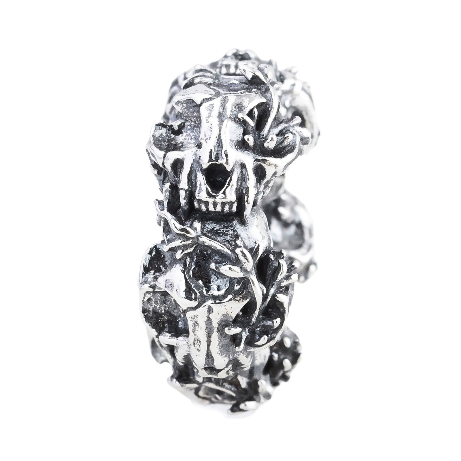 Elfbeads Thyme Skulls silver sterling-silver Bead by The Alternative Bead. Your official Elfbeads Retailer from Germany