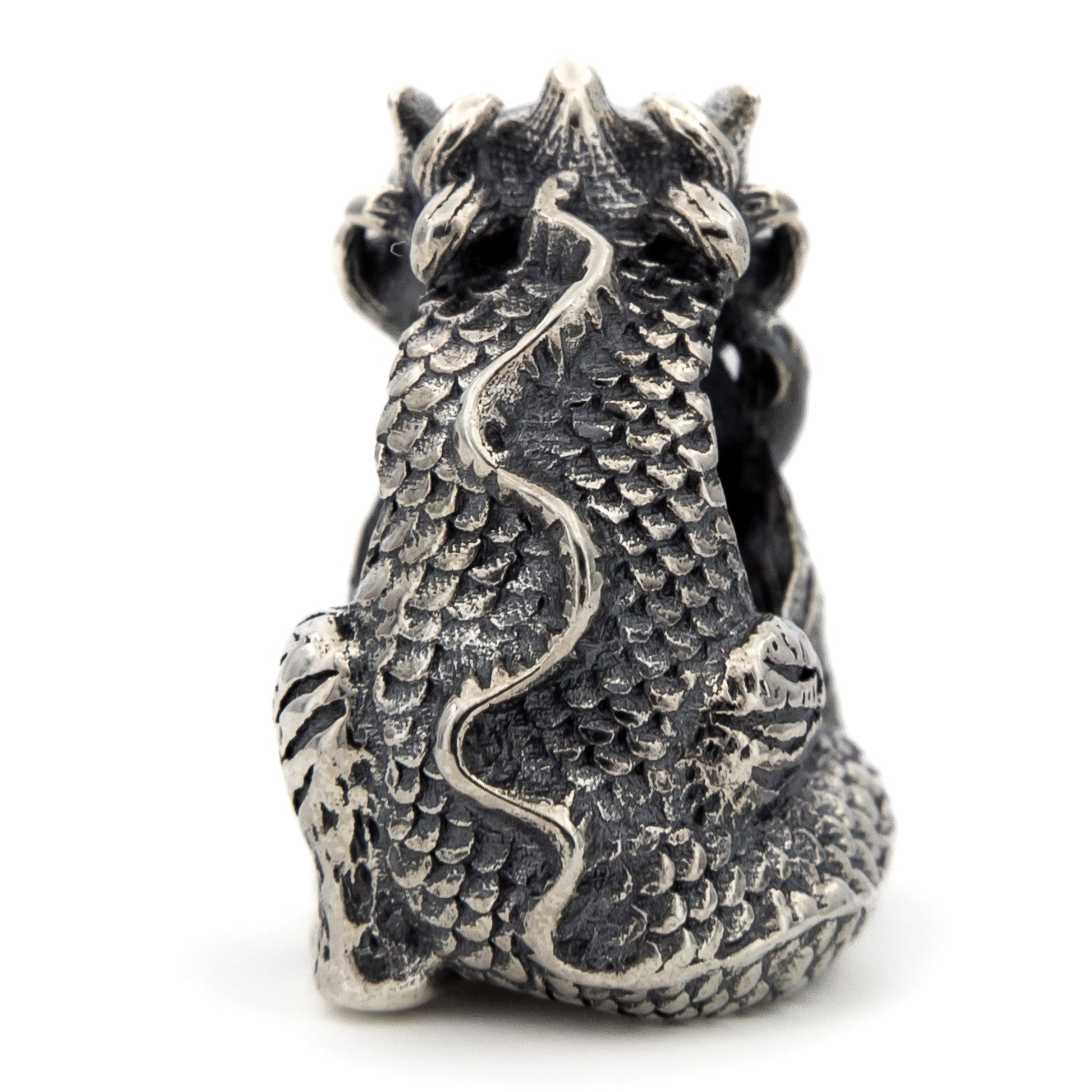 Silver Elfbeads Tiger-Dragon Charm by The Alternative Bead 