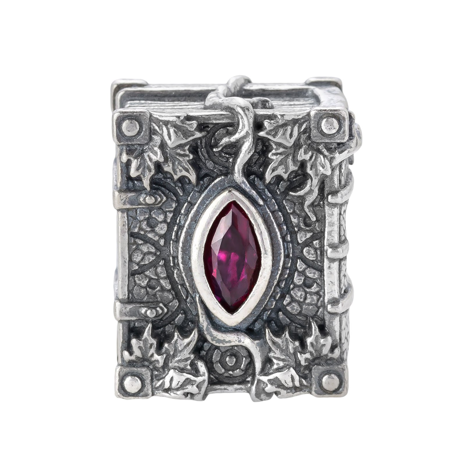 Elfbeads Tome of Mystical Wisdom silver sterling-silver Bead by The Alternative Bead. Your official Elfbeads Retailer from Germany