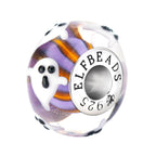 Elfbeads Treat Ghosts LE orange; purple glass Bead by The Alternative Bead. Your official Elfbeads Retailer from Germany