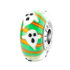 Elfbeads Trickster Ghosts LE orange; green glass Bead by The Alternative Bead. Your official Elfbeads Retailer from Germany