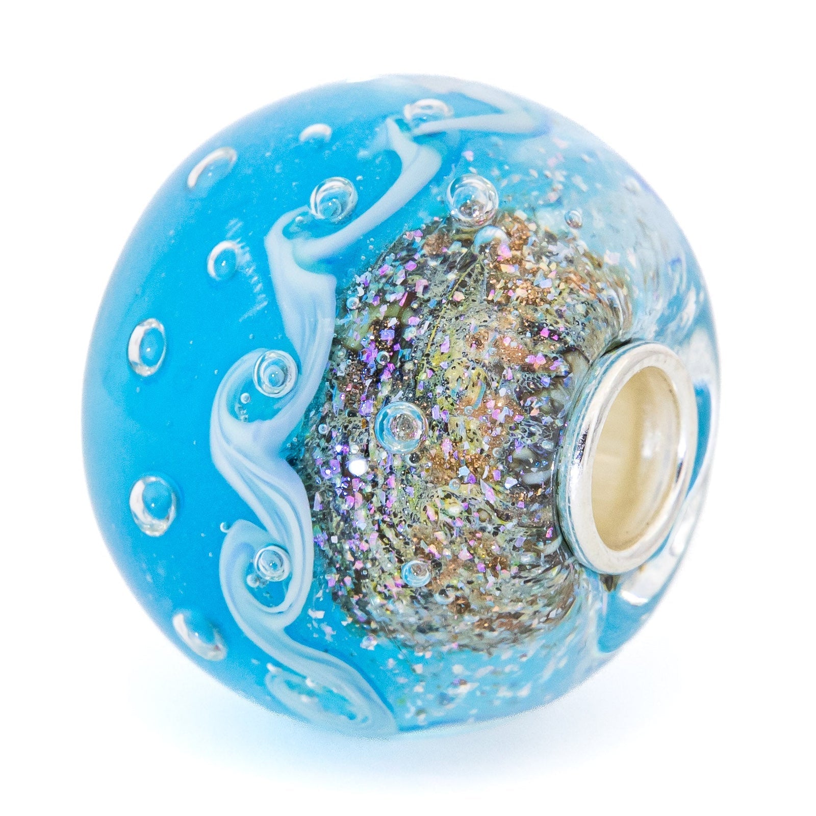 Elfbeads Tropical Waves World  glass Bead by The Alternative Bead. Your official Elfbeads Retailer from Germany