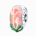 Elfbeads Tulips from the Heart pink glass Bead by The Alternative Bead. Your official Elfbeads Retailer from Germany