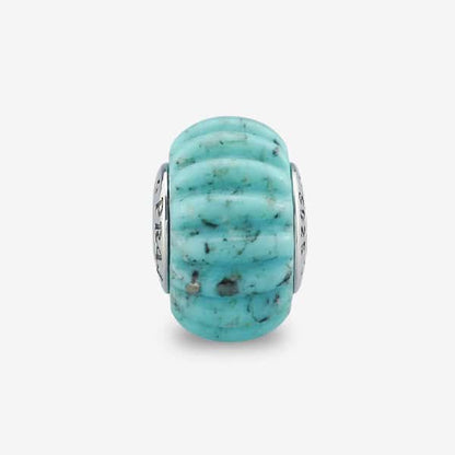 Turquoise Craved Charm D