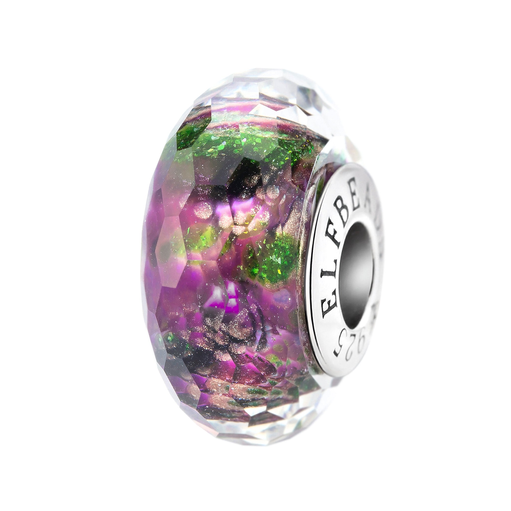 Elfbeads Twilight Lane Fractal purple glass Bead by The Alternative Bead. Your official Elfbeads Retailer from Germany