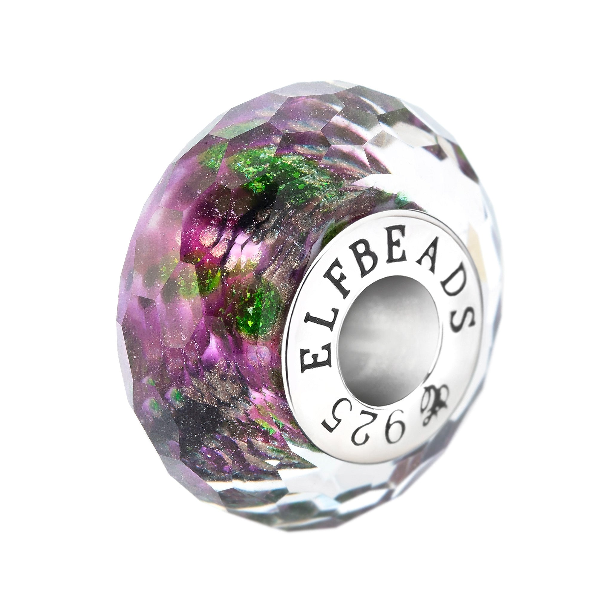 Elfbeads Twilight Lane Fractal purple glass Bead by The Alternative Bead. Your official Elfbeads Retailer from Germany