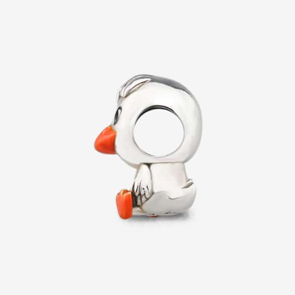 Praan Ugly Duckling Charm silver sterling-silver; enamel Bead by The Alternative Bead. Your official Praan Retailer from Germany