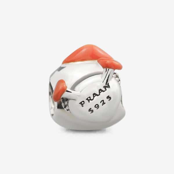 Praan Ugly Duckling Charm silver sterling-silver; enamel Bead by The Alternative Bead. Your official Praan Retailer from Germany