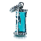 Aurora Charm Valhalla Viking Charm silver; blue sterling-silver; glass Dangle by The Alternative Bead. Your official Aurora Charm Retailer from Germany