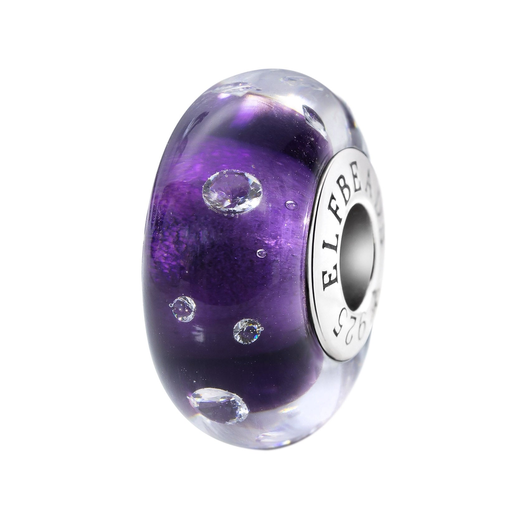 Elfbeads Violet Monroe purple glass Bead by The Alternative Bead. Your official Elfbeads Retailer from Germany