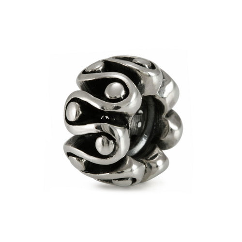 OHM Beads Candy Ribbon (Retired) (WHB029SG)  sterling-silver Bead The Alternative Bead