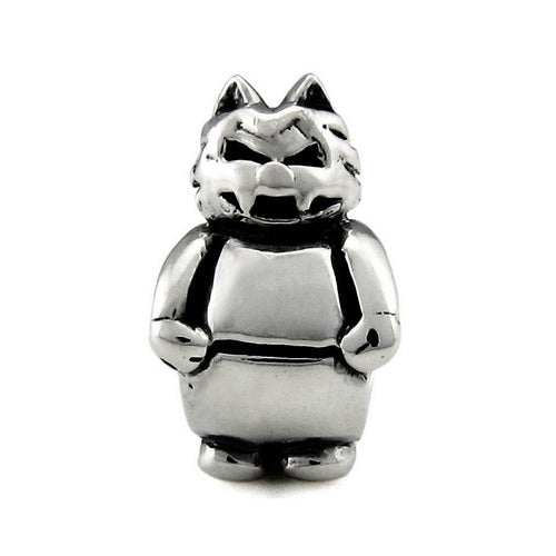 OHM Beads Werewolf (Retired) (WHB079)  sterling-silver Bead The Alternative Bead