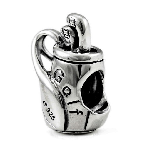 OHM Beads Golf Bag (Retired) (WHB085)  sterling-silver Bead The Alternative Bead