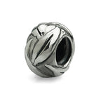 OHM Beads Eucalyptus Leaf (WHQ029)  sterling-silver Bead The Alternative Bead