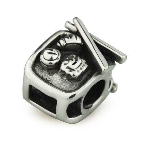 OHM Beads Sushi (Retired) (WHB124)  sterling-silver Bead The Alternative Bead